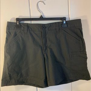 Eddie Bauer Gray Cargo Shorts Never Worn
